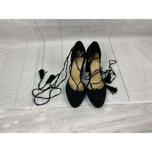 Marc Fischer Black Suede AnKle Shoes. Sz 7.5M - Picture 2 of 4